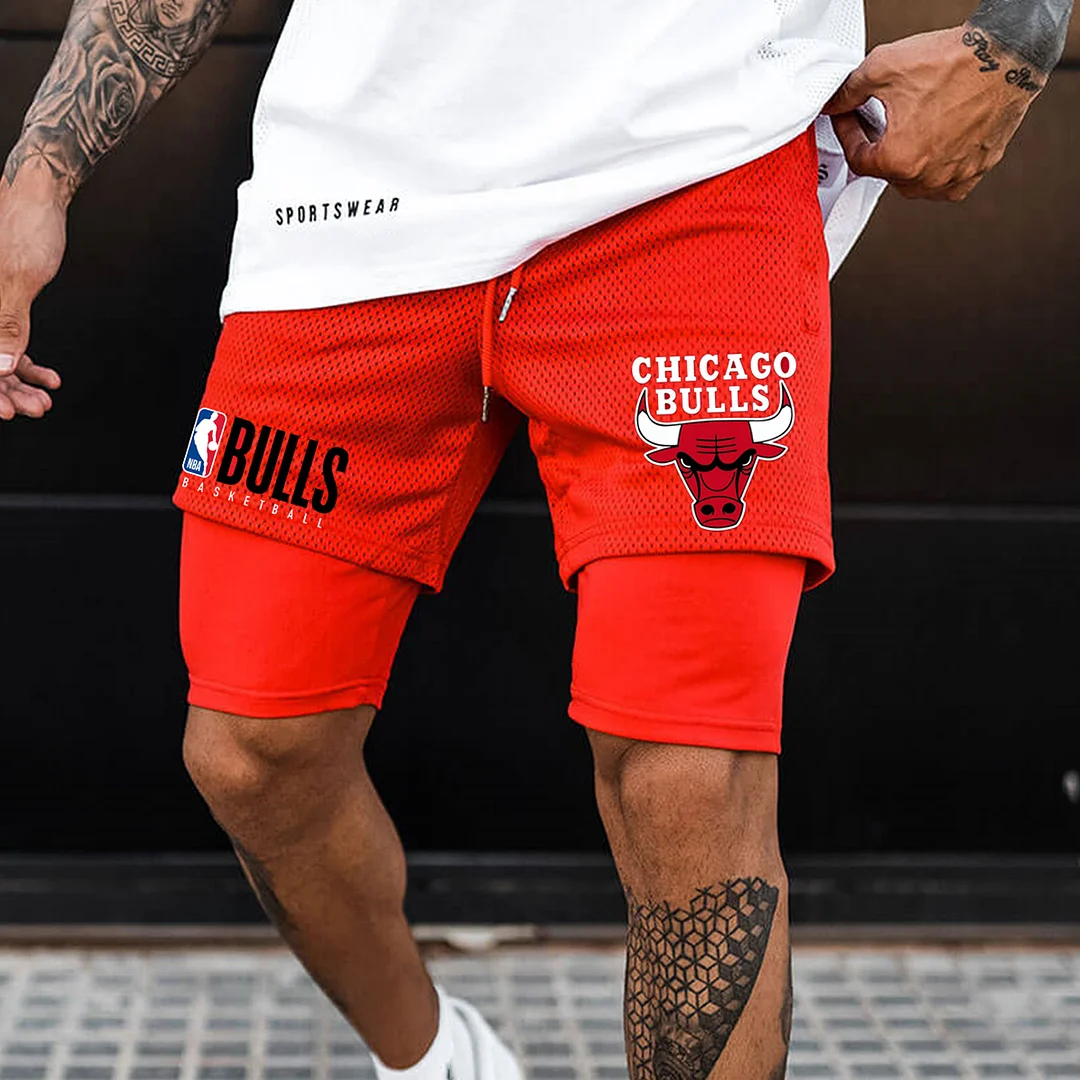 Men's Chicago Bulls Mesh Performance Shorts