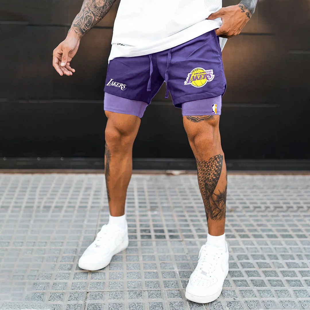 Men's Champion Lakers Mesh Performance Shorts