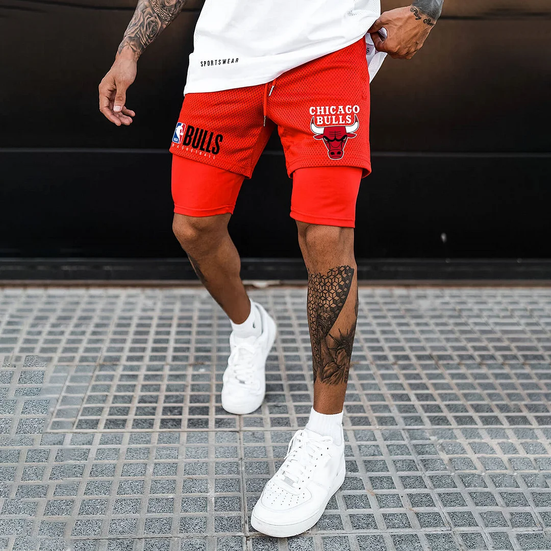 Men's Chicago Bulls Mesh Performance Shorts