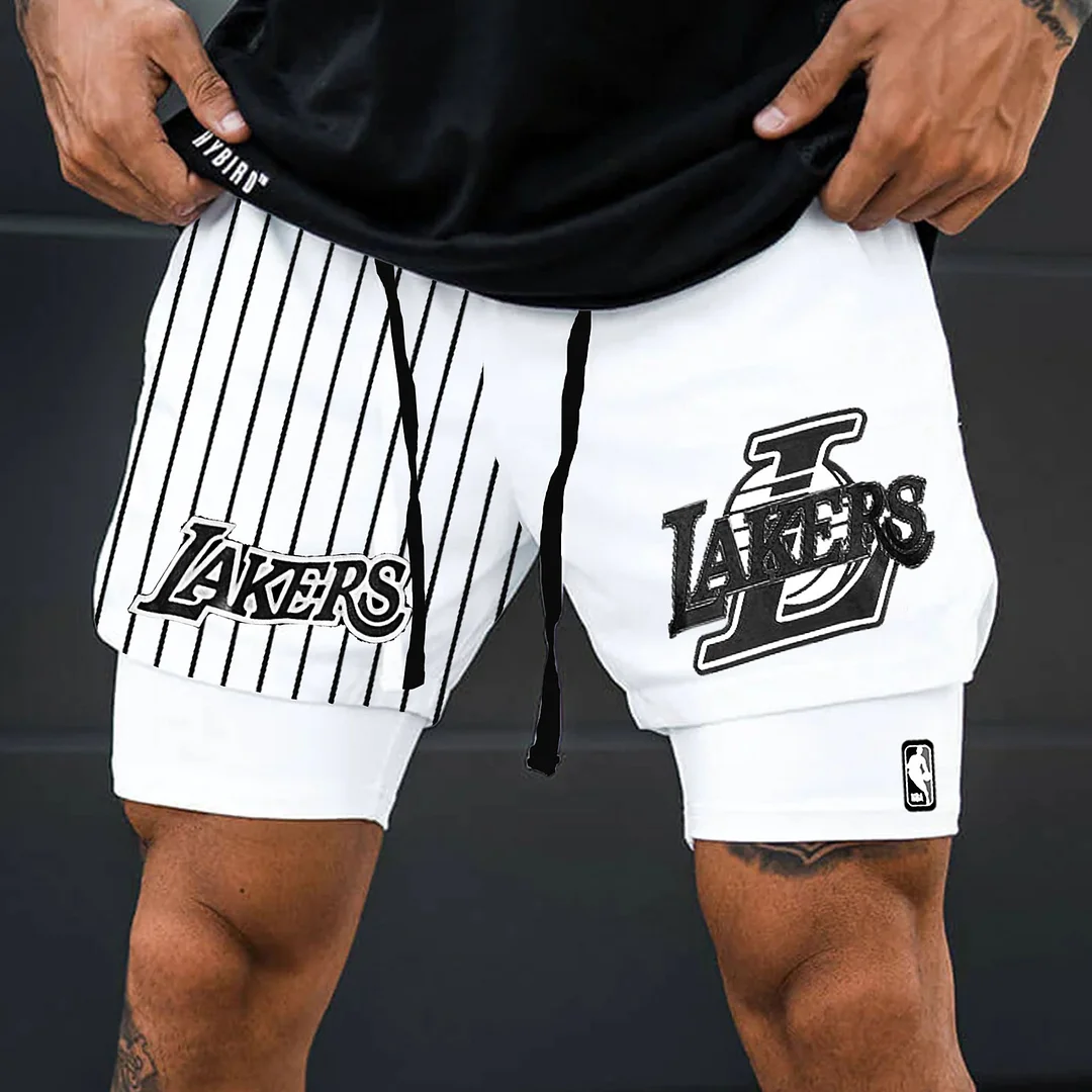 Men's Lakers Minimalist Mesh Performance Shorts