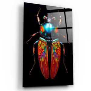 Mystic Bug - Designers Collection - Glass Wall Art