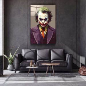 Joker Pixels - Designers Collection - Glass Wall Art